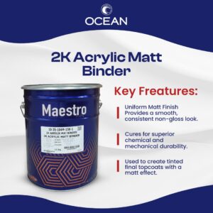 Maestromix 2K Acrylic Matt Binder – 15Kg